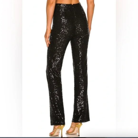 Camila Coelho Calvin Sequin Pants - Picture 4 of 9